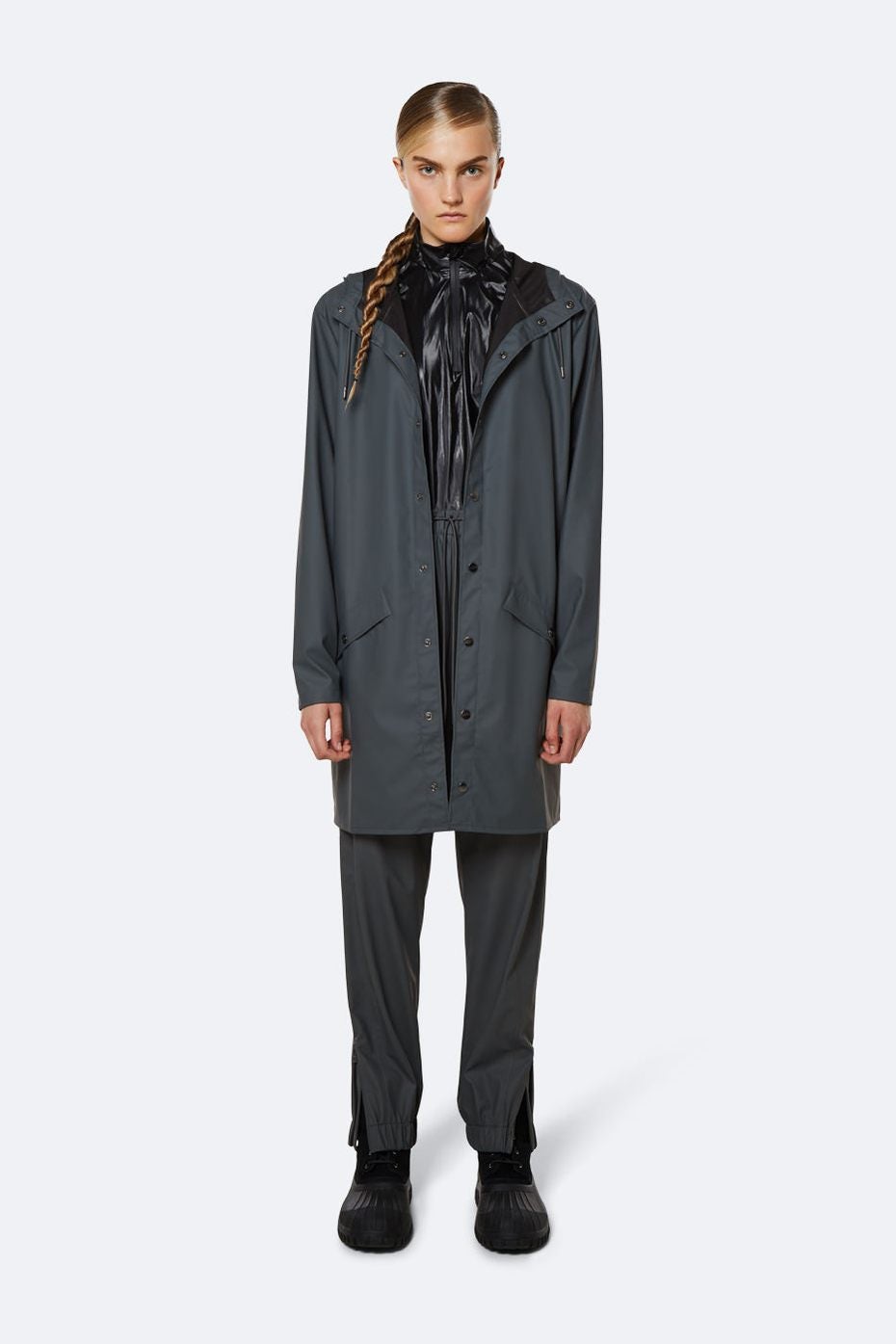 Long Jacket  - Slate